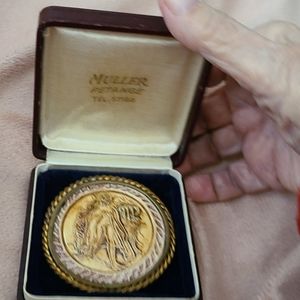 Vintage/Antique Brooch Unusual Signed